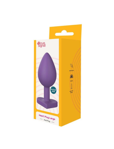 LOVE SIGNAL HEART PLUG LARGE