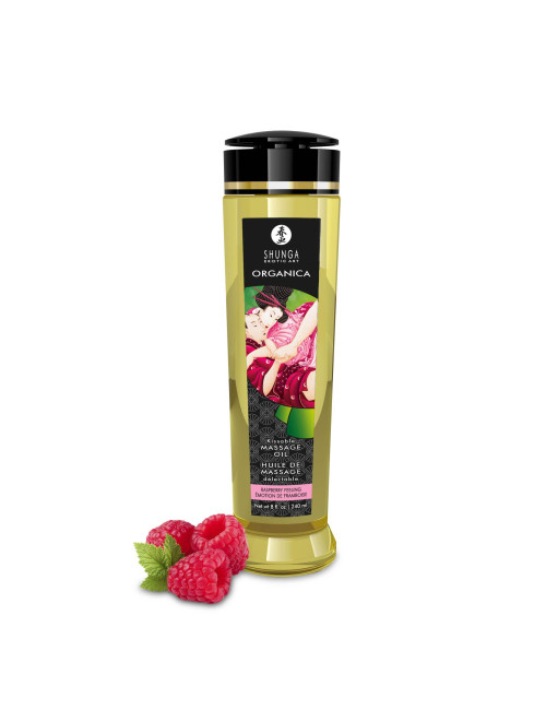 Organica Massage Oil – Raspberry