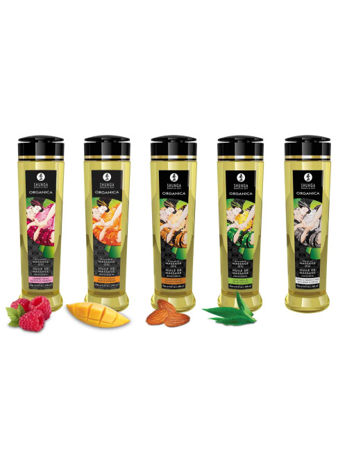 Organica Massage Oil – Raspberry