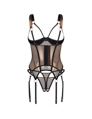 Soranna gorset i stringi otwarte   S/M