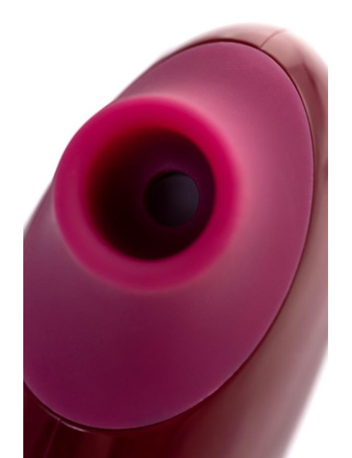 TOYFA A-Toys Myrty Clitoral Vacuum Stimulator, burgundy, 9.8 cm