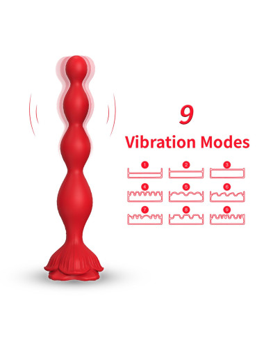 Rosestick Red, 9 vibration functions
