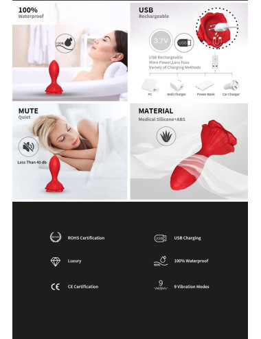 Rosenberg Red, 9 vibration functions