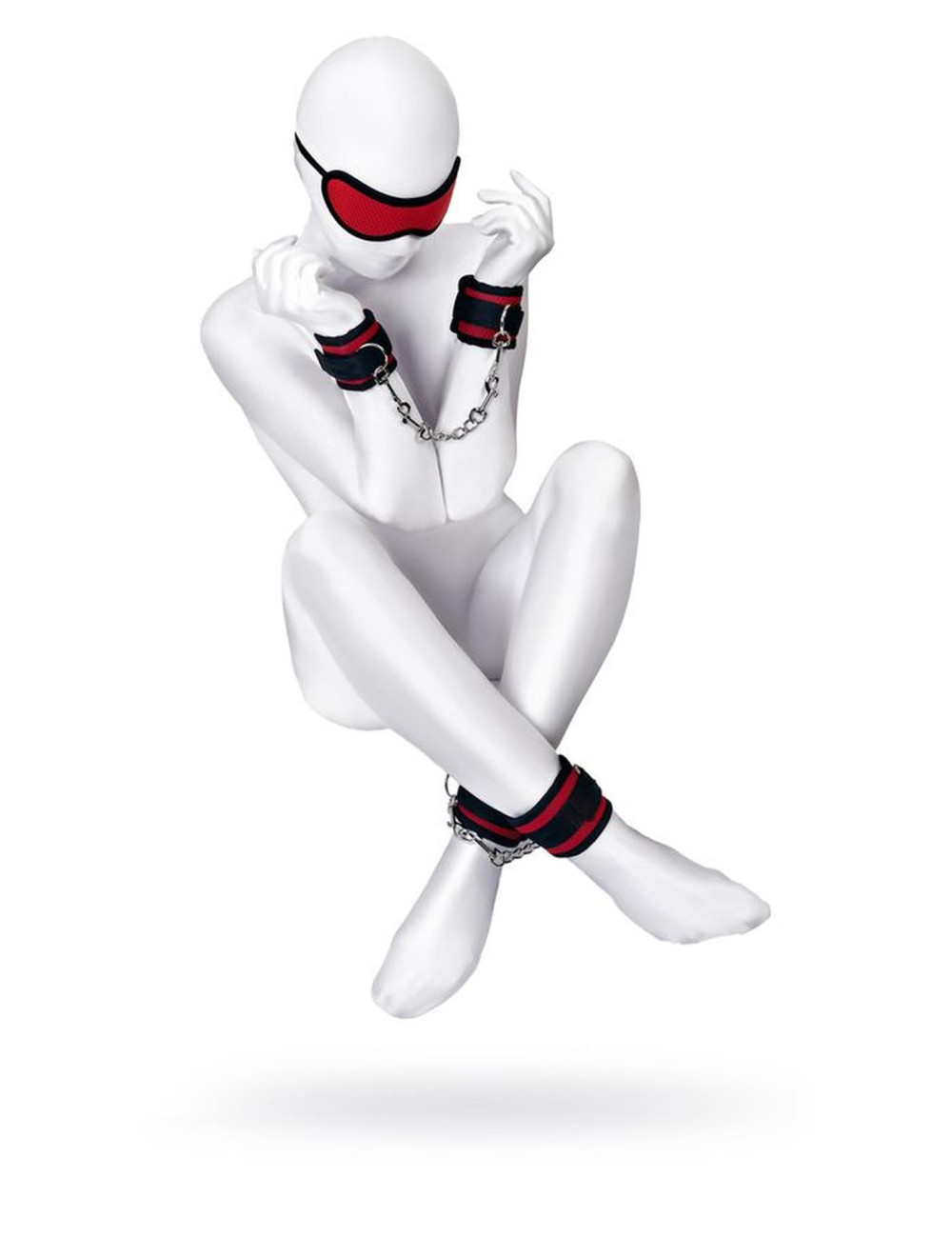 Anonymo bandage set, polyester, red