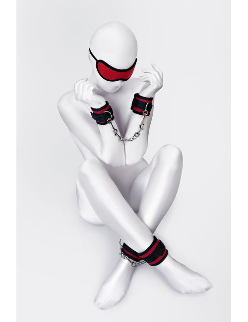Anonymo bandage set, polyester, red