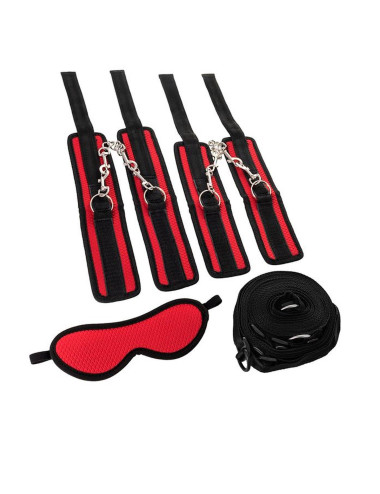 Anonymo bandage set, polyester, red