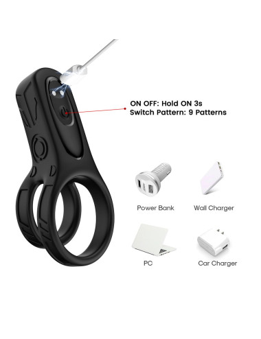 Mechao Black, 9 vibration functions