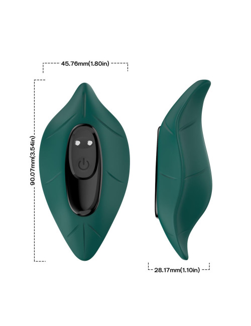 B - Series Joy Leavess Green - wibrator z 9 funkcjami