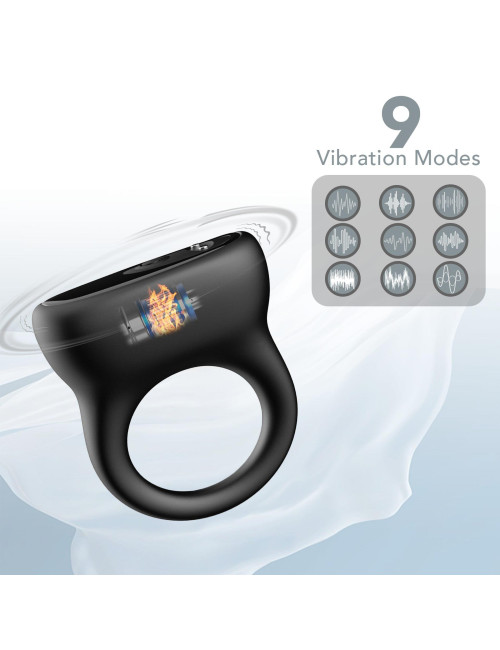 Oring Black, 9 vibration functions