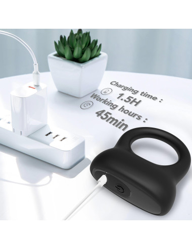 Oring Black, 9 vibration functions