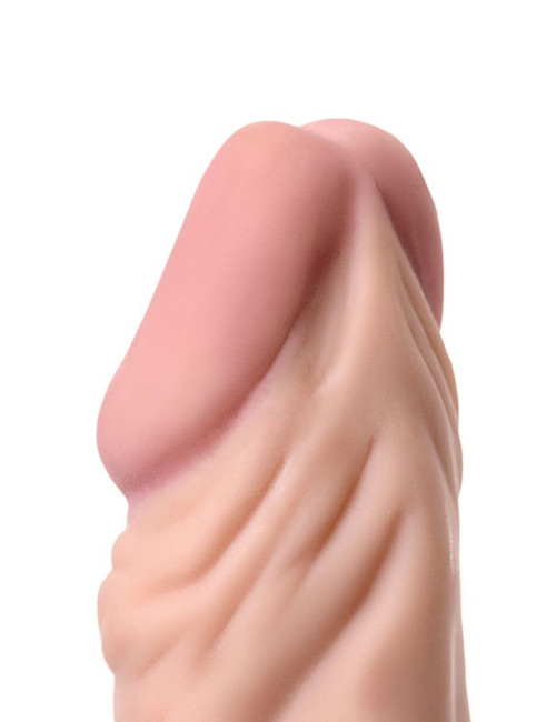 A-TOYS, Realistic vibrator, TPE, Multi-speed, 19 cm