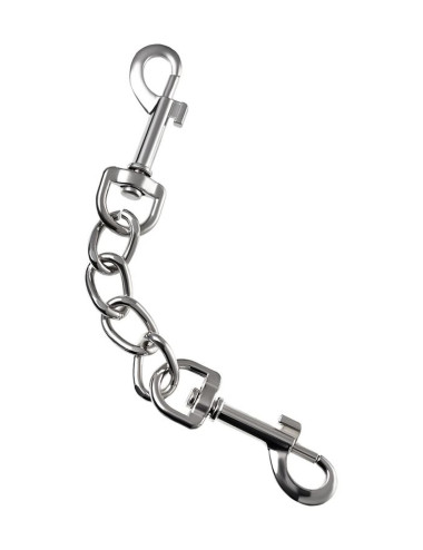 Anonymo handcuffs, PU leather, print, 19.5 cm
