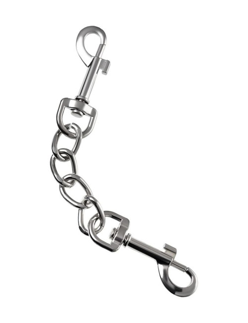 Anonymo handcuffs, PU leather, print, 19.5 cm
