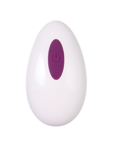 Vibrating egg A-Toys Purr, silicone, purple, 18 cm