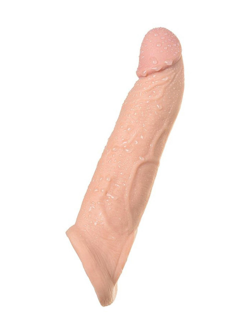 Masturbator Tunel XLover zwiększający rozmiar Cielisty 16,5 cm