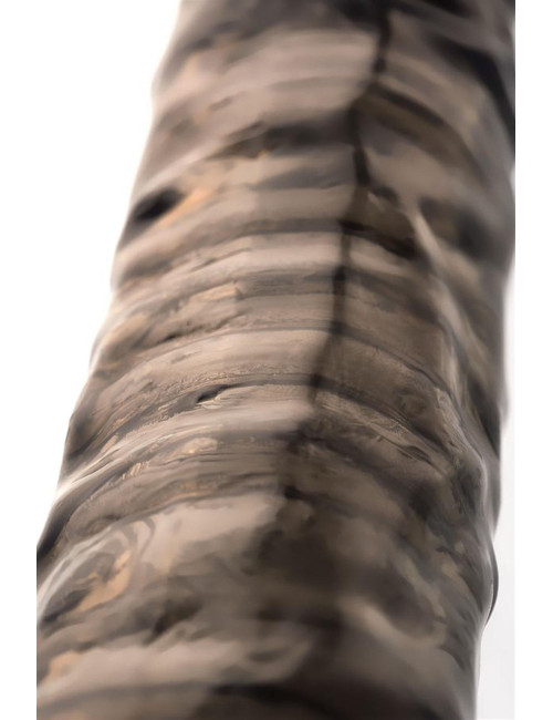 Sleeve ToyFa Xlover, to increase size, TPE, black,transparent , 22,5 cm