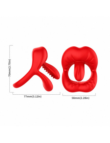 Big Mouth Red 9 vibration function