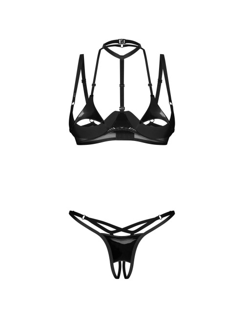 Obsessive Rolleya 2-częściowy komplet otwarty L/XL