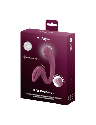 G for Goddess 3 - burgundy