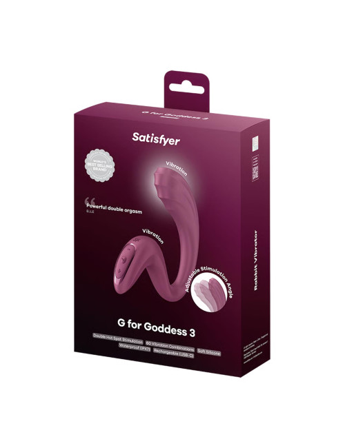 G for Goddess 3 - burgundy