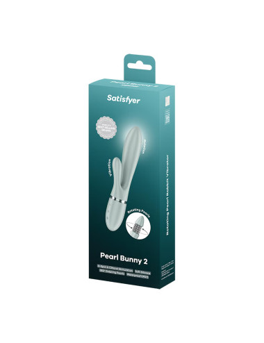 Pearl Bunny 2 - greygreen