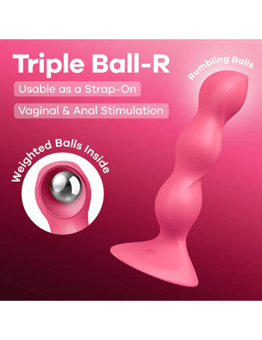 Triple Ball-R - red