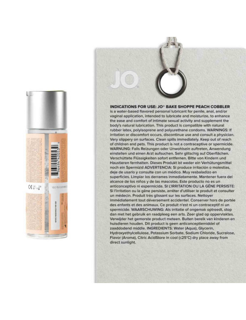 System JO - JO Bake Shoppe Peach Cobbler Lubricant 60 ml