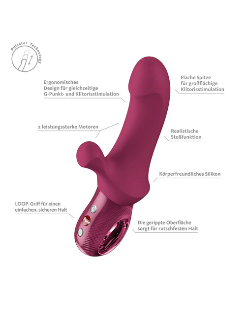 Bi Stronic Curve - Wine Red