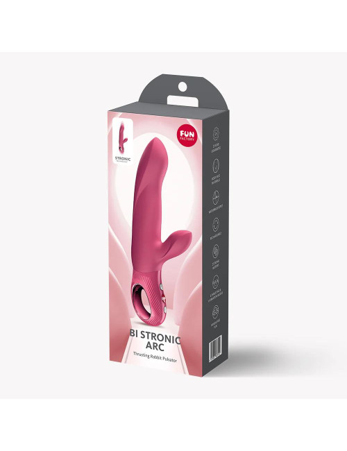 Fun Factory Bi Stronic Arc - wibrator malinowy