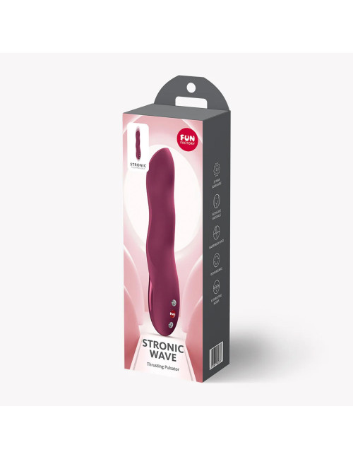 Fun Factory Stronic Wave - Wine Red