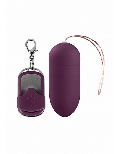 10 Speed Remote Vibrating Egg - Big - Purple
