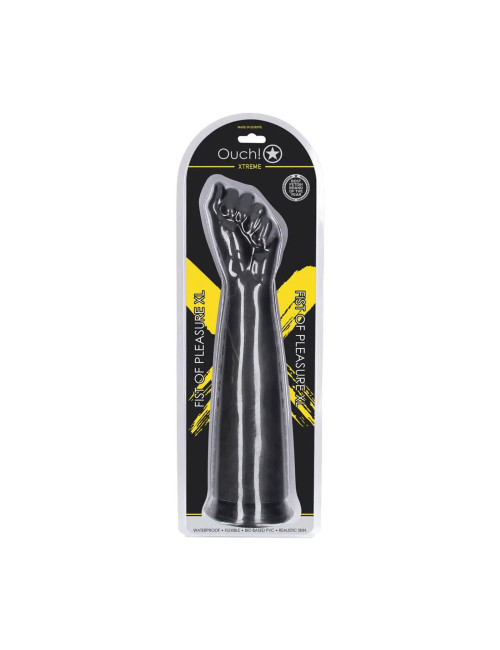 Dildo Pięść Ouch! Fist of Pleasure XL 1336g 35cm Czarne