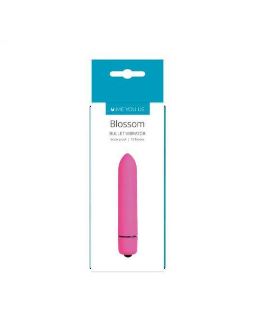 Me You Us Różowy Wibrator Bullet Blossom 10 Trybów