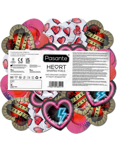 Heart Bulk Packs 144 pcs