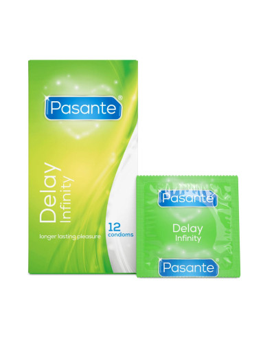 Pasante Delay/Infinity Condoms 12 pcs