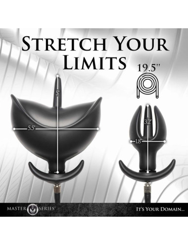 Master Series - Inflatable Silicone Anal Plug