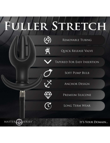 Master Series - Inflatable Silicone Anal Plug