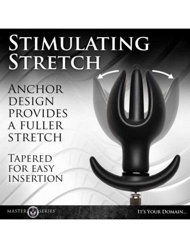 Master Series - Inflatable Silicone Anal Plug