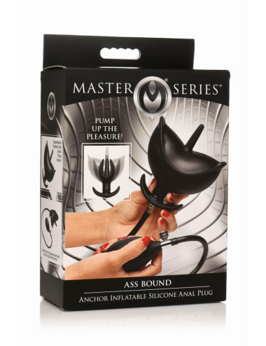 Master Series - Inflatable Silicone Anal Plug