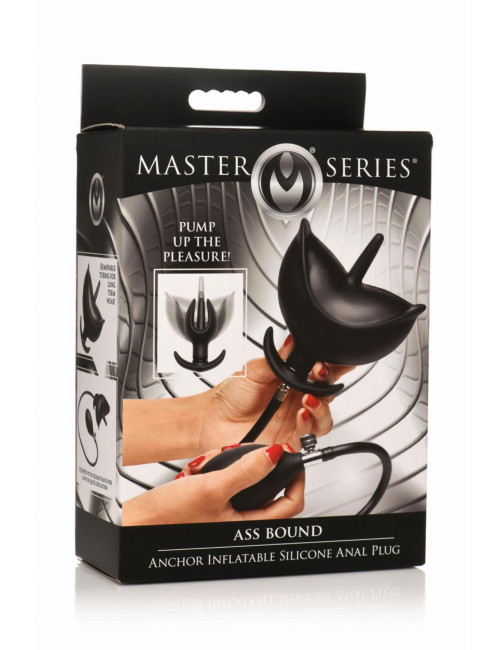 Master Series - Inflatable Silicone Anal Plug