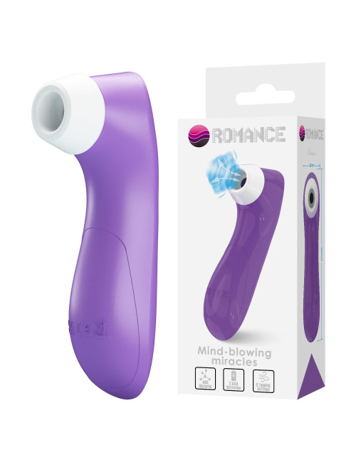 Romance Stymulator Ssący Breezer Fioletowy