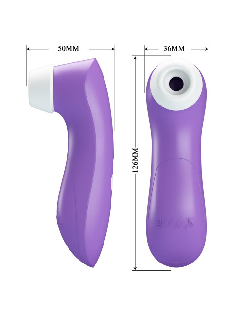 Romance Stymulator Ssący Breezer Fioletowy