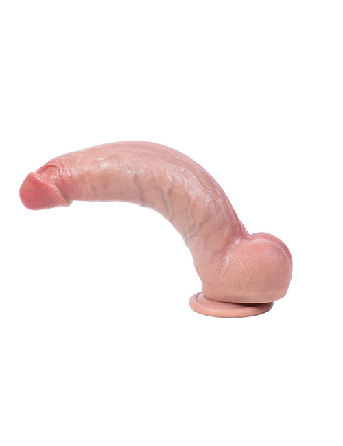 Flexible silicone dildo Hyper Realistic Dildo 25 cm