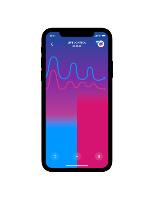 Satisfyer Dual Love Pink - Wibrator z Aplikacją, Podwójna Stymulacja, Silikon IPX7