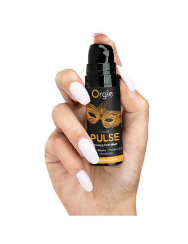 LIQUID PULSE - PULSING SENSATION INTIMATE GEL - 15 ML