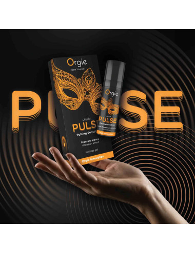 LIQUID PULSE - PULSING SENSATION INTIMATE GEL - 15 ML