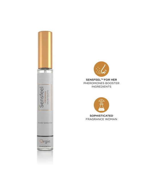 Sensfeel for Woman – Feromony Damskie Afrodyzjak, Woda Toaletowa Travel Size 10 ml