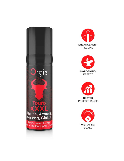 Orgie Touro XXXL Krem na Erekcję 15 ml