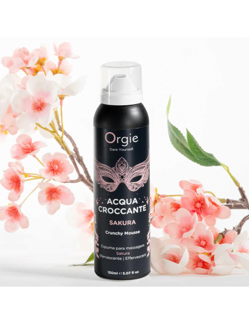 Pianka do masażu Orgie Acqua Croccante Sakura Fruit 150 ml