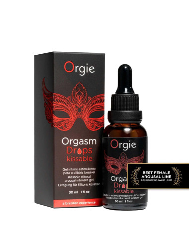 Żel-ORGASM DROPS KISSABLE - 30 ML